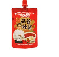 Suixiang Tianjin garlic hot sauce Hot sauce 80g * bag seasoning Spicy sauce barbecue dipping sauce