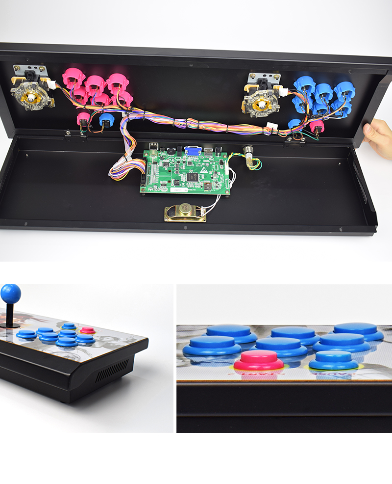 Moonlight kho báu hộp trò chơi arcade máy xu nhà arcade 97 King of Fighters đôi chiến đấu Pandora kho báu 6S arcade nút chơi game pubg