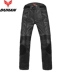 Duhan đi xe máy quần nam bốn mùa quần xe máy off-road chống ngã xe máy Quần da PU quần chống gió quần hiệp sĩ - Xe máy Rider thiết bị găng tay lái xe máy Xe máy Rider thiết bị