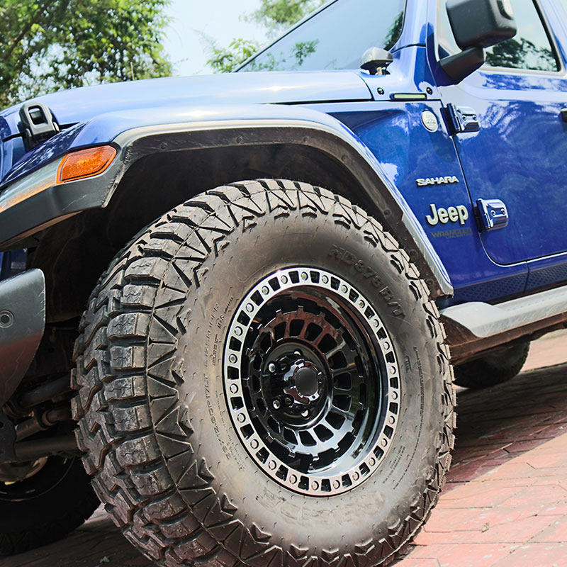 17 inch off - road car modified wheel Prado herder Tanway cool road shake passer BJ40L anti - off wheel