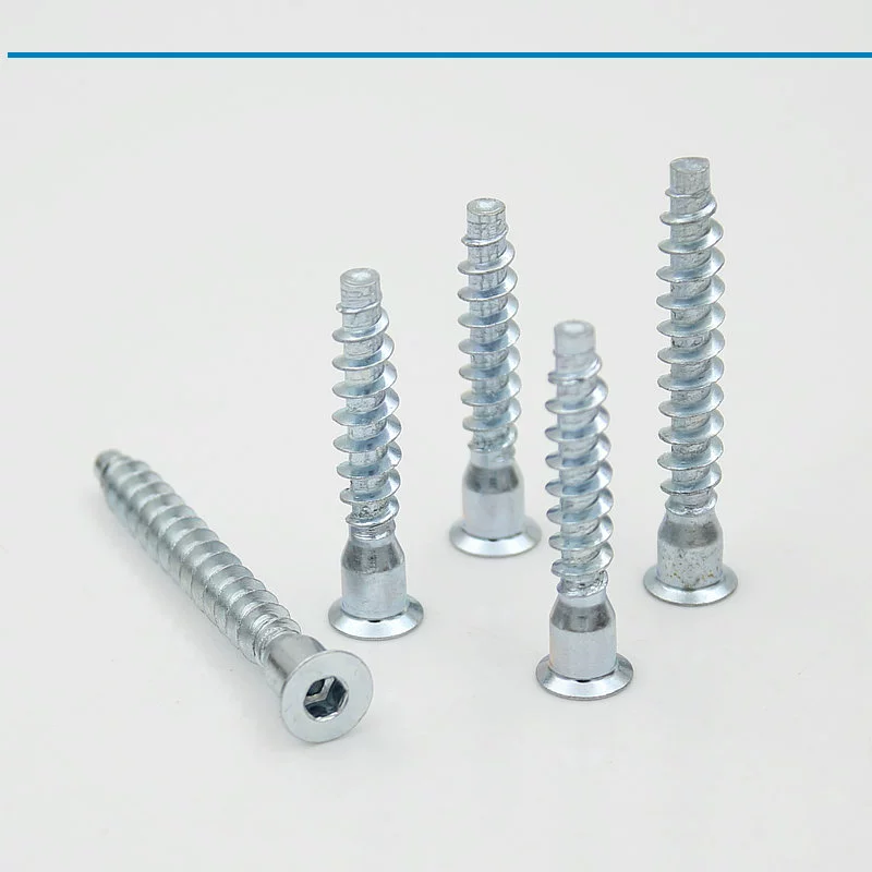 M7 Hexagon Tự khai thác Ốc vít Nội thất Fastener Vít lục giác Gỗ Đặt dụng cụ nhà bếp Vít tự khai thác đinh vít
