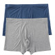 ຜູ້ຊາຍສີແຂງ ແອວສູງ modal ultra-thin stretch boxer briefs ຂະຫນາດໃຫຍ່ U convex elastic waist boxer briefs