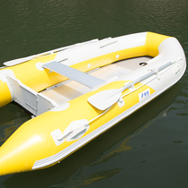 High-quality PVC material assault boat rubber boat 3 3 3 meters 5-person inflatable boat can be used to hang overboard marine propeller