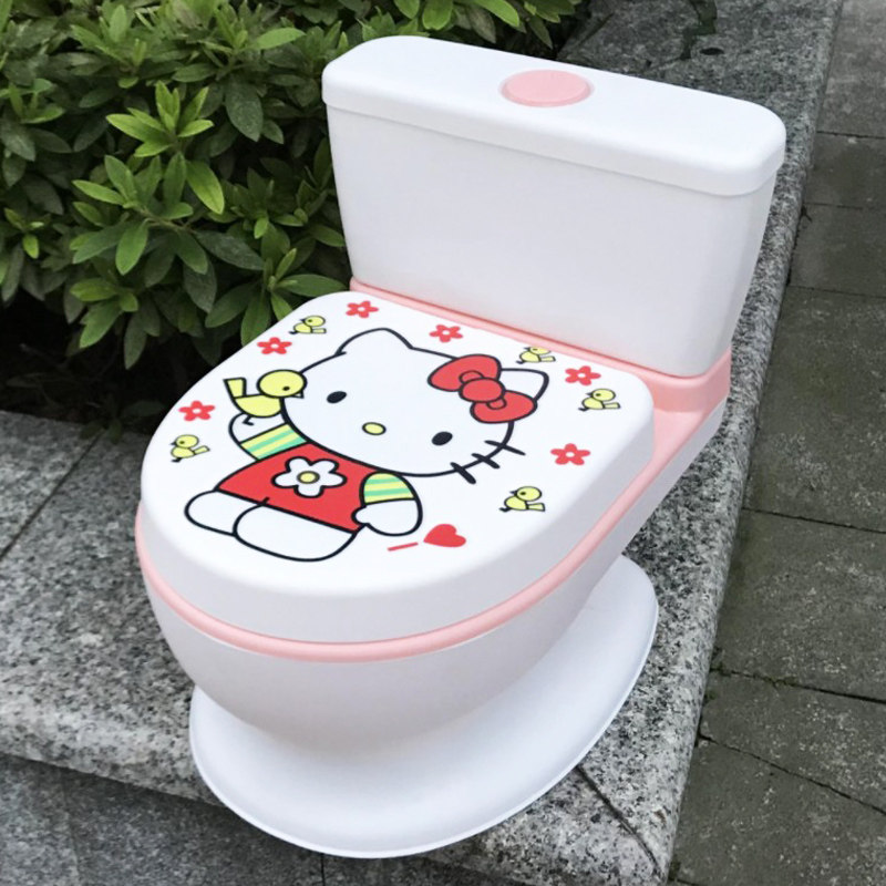Simulation of children's toilet toilet toilet toilet girl boy large pot baby training is 6 years old