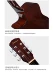 Người mới bắt đầu chơi guitar acoustic 41 inch mới bắt đầu luyện tập nhạc cụ guitar đầy đủ các phụ kiện jita - Nhạc cụ phương Tây