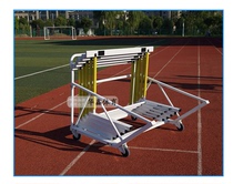 Competition hurdle cart hurdle frame transport vehicle sports equipment transport vehicle removable and dismantled track and field venue