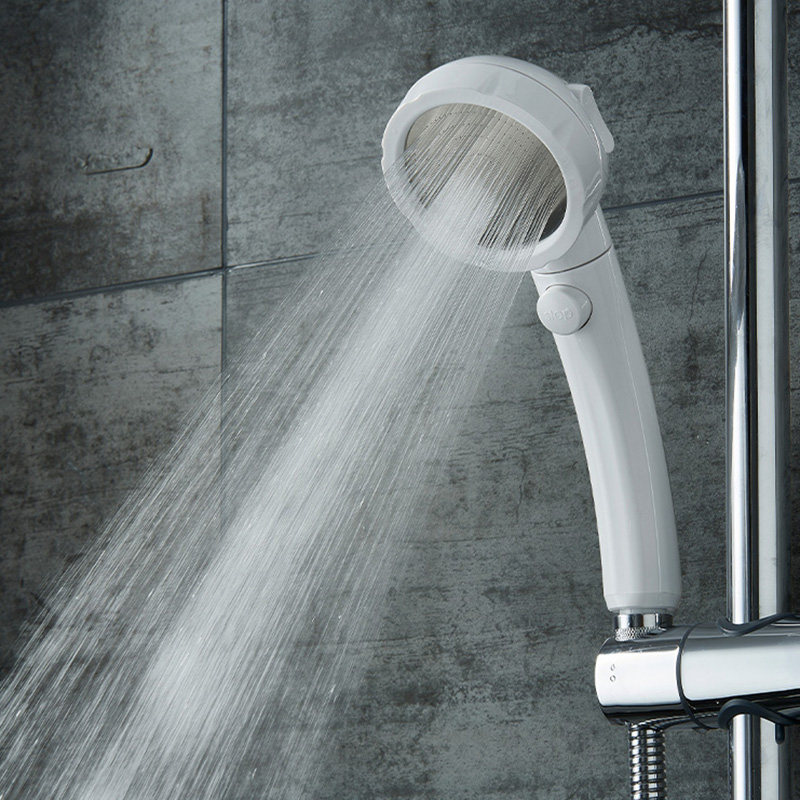 Japanese pressurized showerhead home three-speed adjustable shower pressurized showerhead bathroom shower hose set