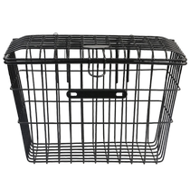 自行车后车筐山地车后置菜篮宠物篮折叠车学生书包车框后货架篮子
