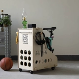 Складной велосипед, система хранения, деревянный ящик для хранения, парковочная стойка