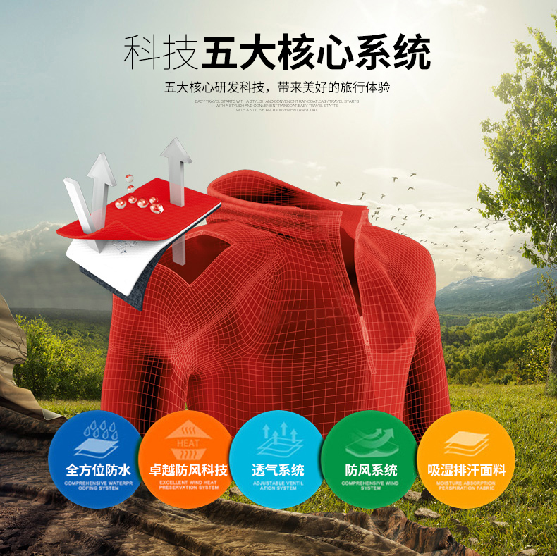 Đi xe đạp áo mưa áo gió nam và nữ mô hình xe đạp leo núi chia poncho mưa quần phù hợp với thể thao của phụ nữ ngoài trời chạy quần áo áo mưa bộ cao cấp nhập khẩu