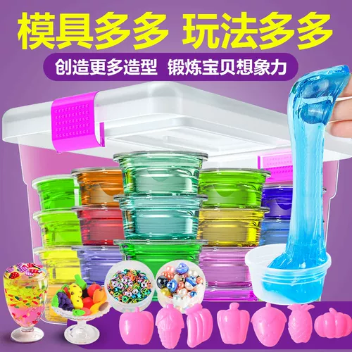 Прозрачный слайм без запаха, акварель, игрушка, «сделай сам»