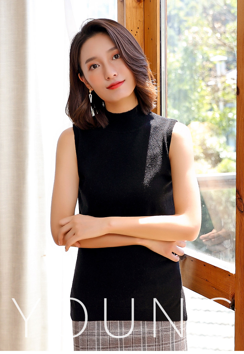 Débardeur hiver femme en Laine - Ref 3176818 Image 7