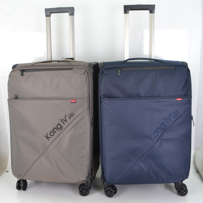 The Lightest Canvas Suitcase 28inch Ultra-Light Trolley Suitcase with Universal Wheels for Air Travel and Password Lock