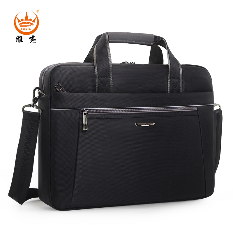 Yajie Men's Business Briefcase Waterproof Computer Bag 15 6 Inch Portable Briefcase One Shoulder Casual Crossbody Bag