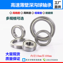 High-speed precision thin-walled bearings 6900 6901 6902 6903 6904 6905 6906 6907ZZ RS