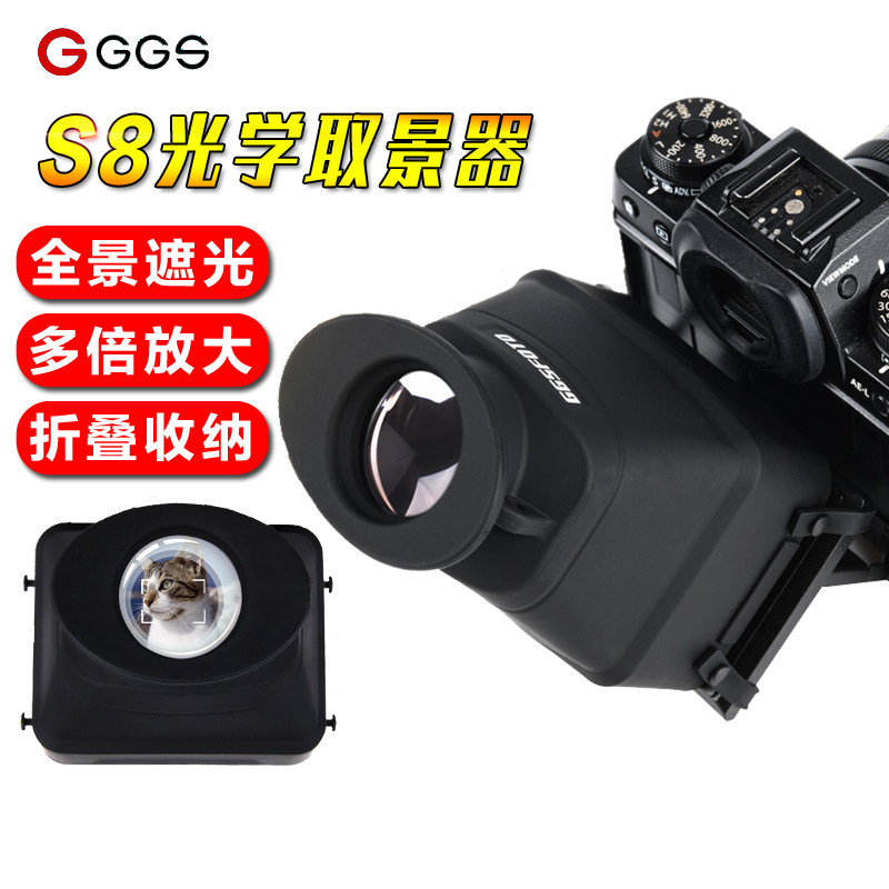 ミラーレス一眼レフカメラ用GGSビューファインダー拡大鏡、6D2、R5、5D4、Z6、D850、A7M3、および4用のアイカップビューファインダー