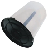 KDA CD Barrel CD -Rom 100 пудинг ствол CD -RMB CD -ром Пластическая ствола Прозрачная коробка CD CD CD/VCD/DVD -ящик 100 Слип.