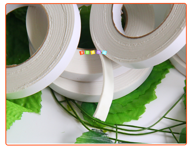Hướng dẫn mẫu giáo keo bọt hai mặt keo dính bọt biển mạnh mẽ túi băng quảng cáo băng keo bán buôn keo dán