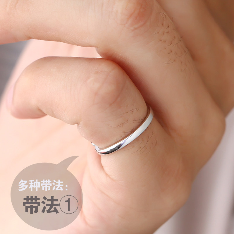 Bague homme       en Argenterie - Ref 3086828 Image 4