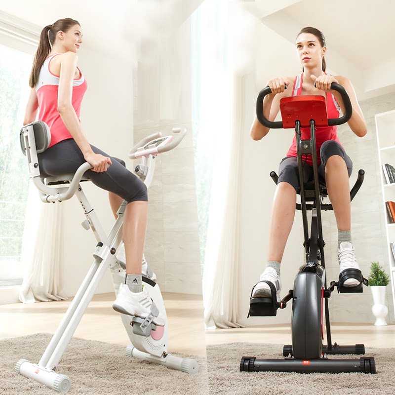 Fitness Car Home Fitness Bike Down-to-earth Magnetic Control Intelligent Folding Strap Silent Indoor Home Fitness Equipment