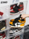 SWOOSH acrylic shoe box storage box transparent aj sneaker storage artifact plastic shoe cabinet dormitory side display