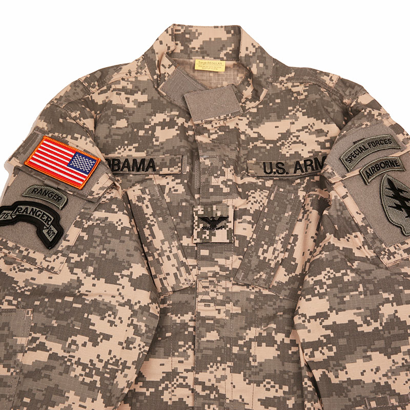 ACU Works Combat Service Magic Sticker Arms Chapter Recognition Chapter Flag Chest Strip Name Strip Custom Camouflage Full Set Mark