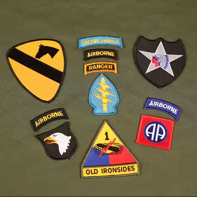 Vietnam War US Army Army Air Force Special Forces Color embroidered armband Armband M65 TCU OG107 Badge badge