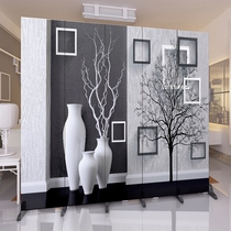  Custom Nordic screen partition wall decoration living room folding mobile simple modern restaurant Office hotel folding screen