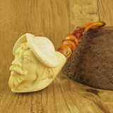 Оригинальный импортный пузырь HAI в Турции A.govem резные резные изогнутые сигаретные ковша бесплатный набор