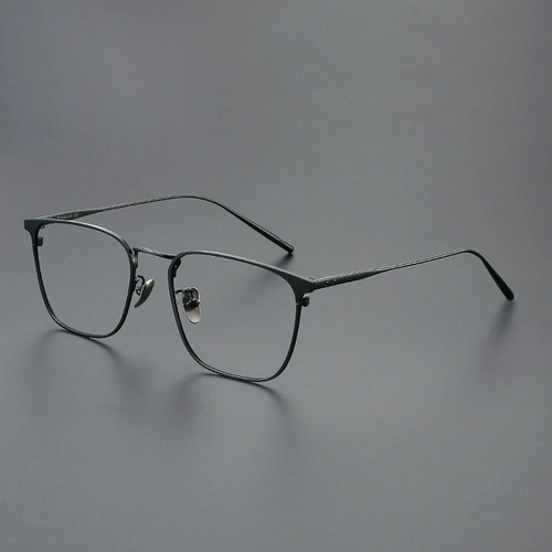 Anti -Blue Light Glasses Мужская корейская версия персонаж плоский свет анти -радиационный анти -рамы миопы плоский свет