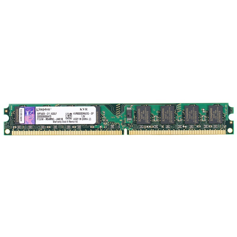 Kingston DDR2 800 2G Desktop Memory Bar KVR800D2N6 2G compatible 4GB 667 1.8V