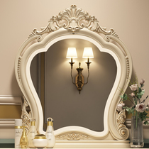 Crown Makeup Mirror European Internet Celebrity Smart LED Light Makeup Mirror Mirror ins Gold Foil Girly Heart Filling Full Body Mirror