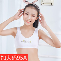 Teenage Girl Lingerie Girl Hair Care Little Vest Girl Middle School Student Big Boy Pure Cotton Bra Gfatter Up Overweight Boy