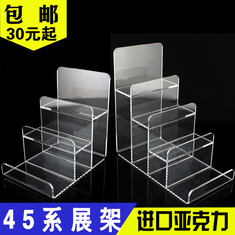 Acrylic Wallet Display Rack Length Wallet Display Rack Clutch Bag Display Stand Jewelry Bracket Transparent