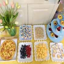 Paper plate disposable tableware tableware sweet piece birthday party decoration activities arrange picnic plate cake plate