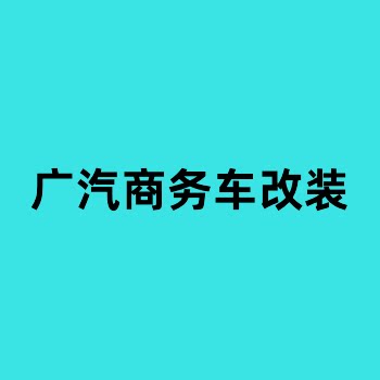 广汽商务车改装自营店