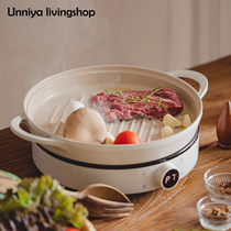 South Korea Direct Mail Fika Induction Cookers WHITE ROUND HOT POT SAUTÉ MULTIFUNCTION INDUCTION COOKERS PORTABLE