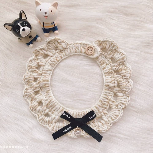 Нагрудник, шерстяной шарф, галстук-бабочка, милый чокер, аксессуар, слюнявчик