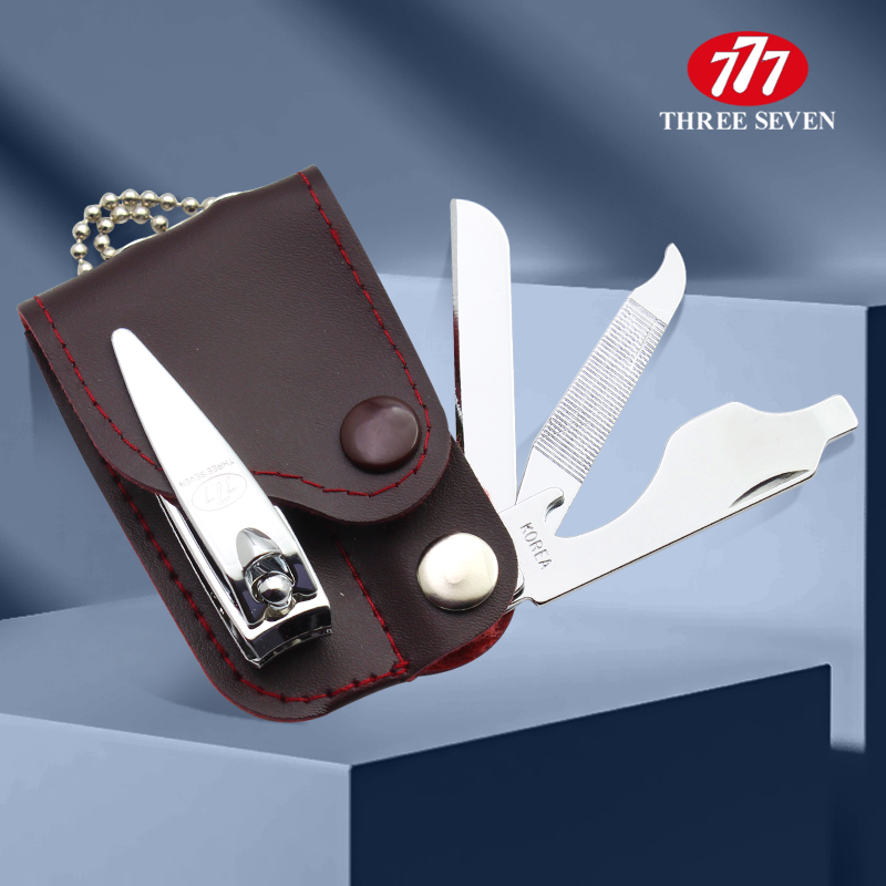 Imported Korea 777 nail clippers set small number of nail clippers single nail clippers with multiple use for beer openers