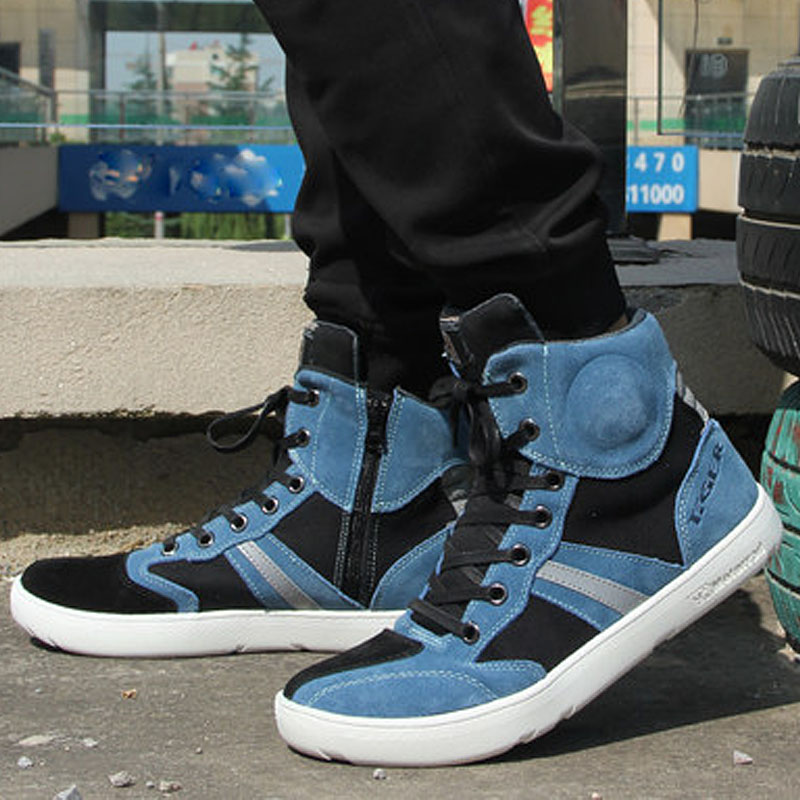 Locomotive Shoes Casual Riding Shoes male locomotive shoes Tiger Riding Boots Anti-Fall Locomotive Shoes All Season Winter