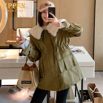 Italy ZPPSN counter autumn and winter New maternity dress Korean version of loose padded medium-length coat