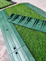 Artificial lawn press-edge strip plastic runway football ground edge sealing strip rubber seal strip lawn stop sand strip