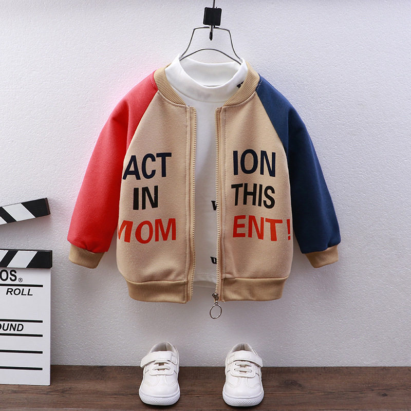 Children's jacket spring and autumn 2022 children's clothing Korean jacket baby top boys and girls clothes coat