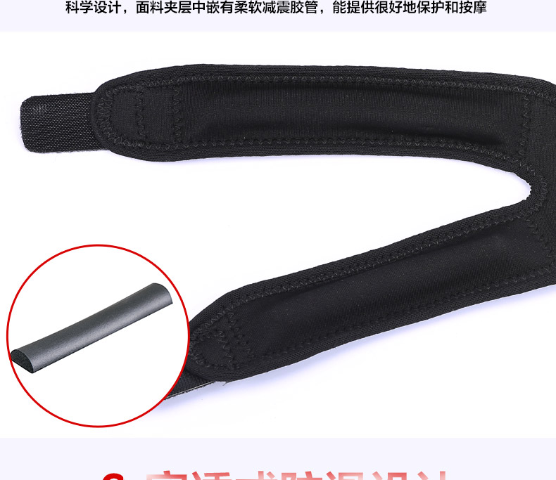 Li Ning thể thao miếng đệm đầu gối cho nam giới và phụ nữ với xương chạy thể thao chuyên nghiệp thiết bị bảo vệ cố định đai áp lực duy nhất găng tay ống chống nắng
