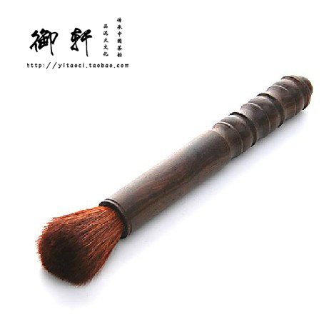 Tea set Black sandalwood Kettle Pen not dropping Mao Purple Sand Tea Set Good Helper Tea Road Accessories Tea Art Sandalwood Pen Brush