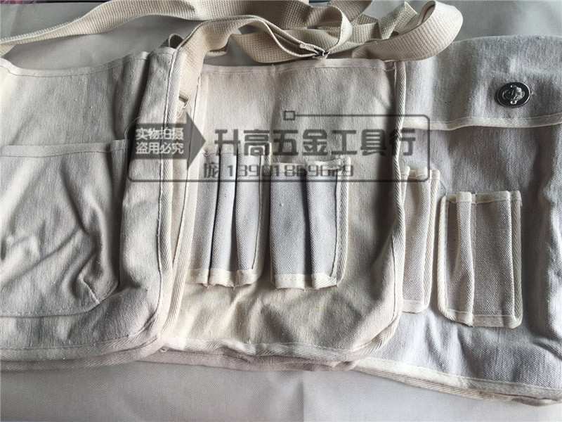 Ultra-Strong Canvas Kit Home Appliances Repair Thickened Electrician Bag Tool Bag Single Shoulder Diagonal Satchel Bag