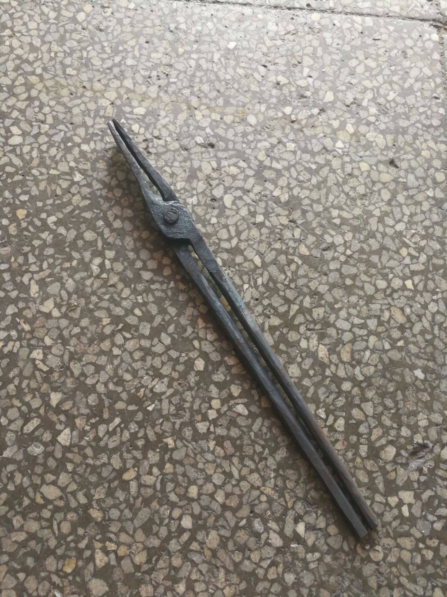 Ultra-valued pure hand forged and flat mouth pliers Pincer Pliers Tool Pliers Iron Pliers head iron pliers