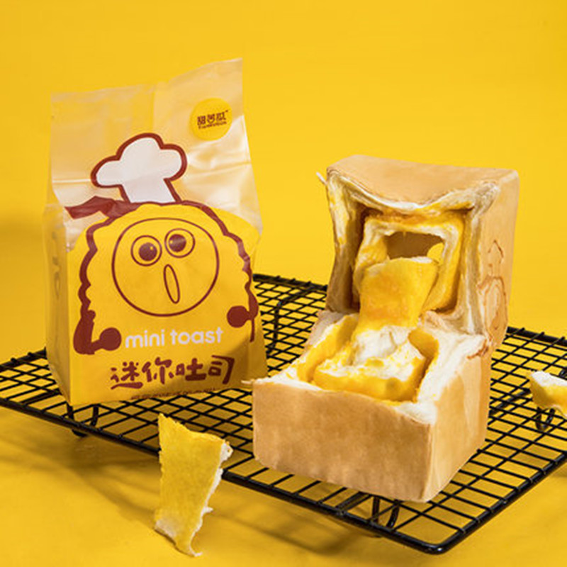 【拍4件】多口味甜苦瓜手撕面包90g*4