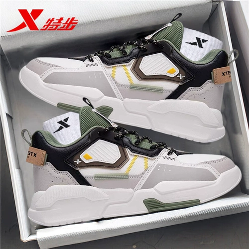 Xtep, кроссовки, летние высокие сапоги, спортивная обувь на платформе для отдыха