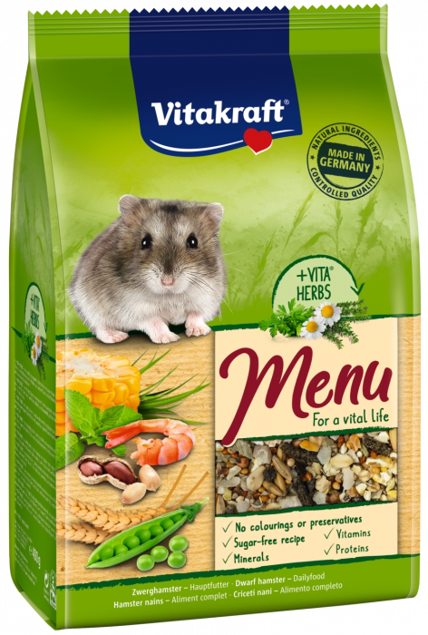 German imports VK advanced life No sugar Juris beauty hair mini hamster grain staple food feed 400 gr 300g